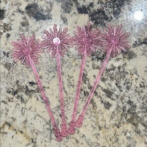 Chillis The good witch margarita pink swizzle stick wands